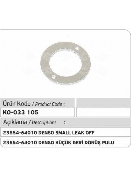 23654-64010 DENSO SMALL LEAK OFF